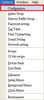Appendix B Upload / Download via Ethernet B.1 Configuration Settings The default setting of upload and download on Screen Editor is via USB.