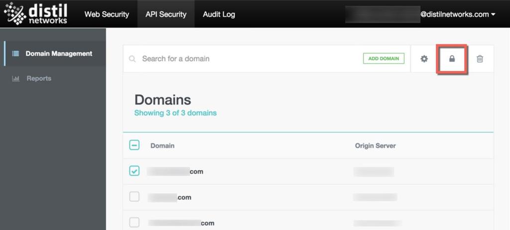 API Domain Management Security Settings Overview SECURITY SETTINGS OVERVIEW API security rules let you manage threat actions specific to individual API paths.