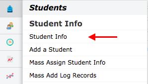 OR Enter any combination of letters to return students with first and/or last names matching that combination Enter a student ID number or multiple IDs separated by a comma With any of the search