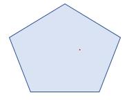 6 b) Question 3 Draw any polygon and shade its interior. Question 4 Consider the given figure and answer the questions: (a) Is it a curve? (b) Is it closed?