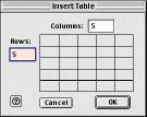 Tables Tables allow you to organize information in rows and columns, which can be useful to display data in an easy-to-read format.