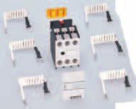 Contactors for power factor correction with control circuit: AC BF K contactors (including limiting resistors) 11 BF..K... Kits to assemble BF.