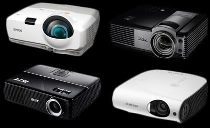 Interactive Solutions Projectors; We provide you with different Projectors brands and