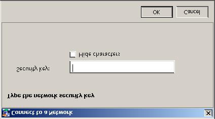 Once the server is identified connect to it. The connection is secured by a key. The computer will display a dialog asking for the security key as displayed in Fig. 2.