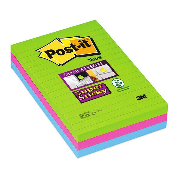 Office Essentials Buy One Get One 20% Post-It Super Sticky Large Notes