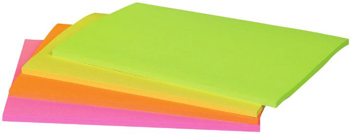 Notes 804479 Neon Extra Large, 203 x 152mm 2 x pack of 4 8.