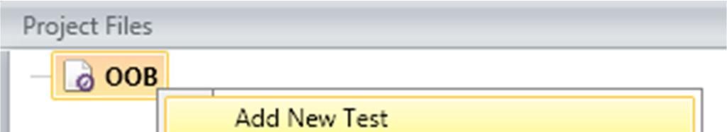 Standalone Silverlight Test 1. Launch Telerik Test Studio. 2. Click Create New Project, name the project, and click OK. 3.