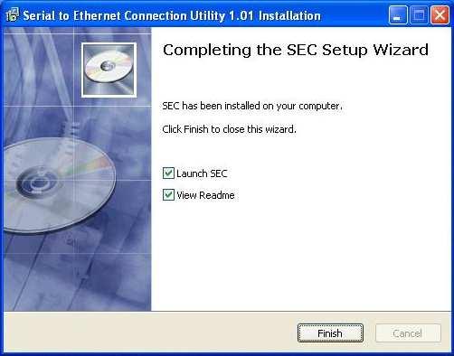 3. Follow the on-screen instructions to complete the Installation, you are ready to launch the software utility.