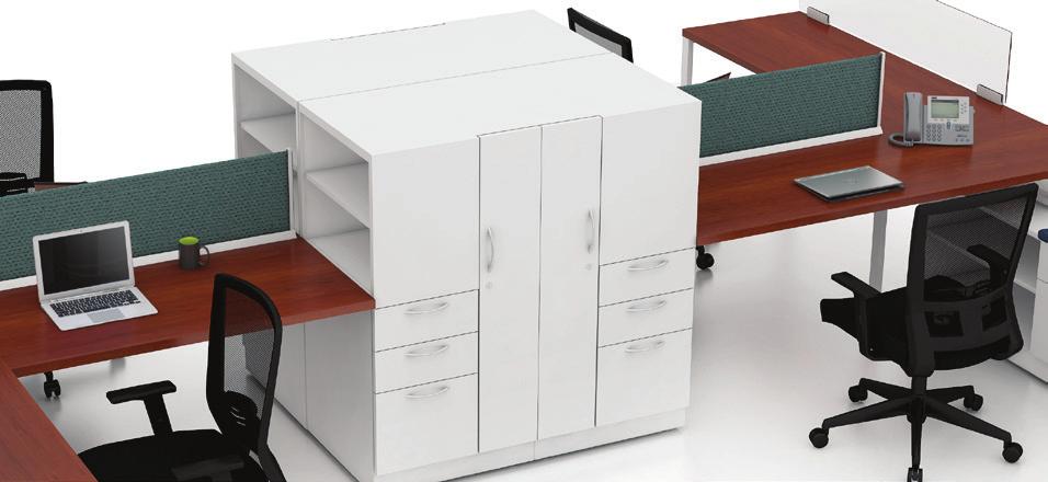SIN 711-2/3 STORAGE Freestanding Storage Maxon Freestanding Storage options incorporate innovative, durable designs that maximize the efficiency of your workspace.