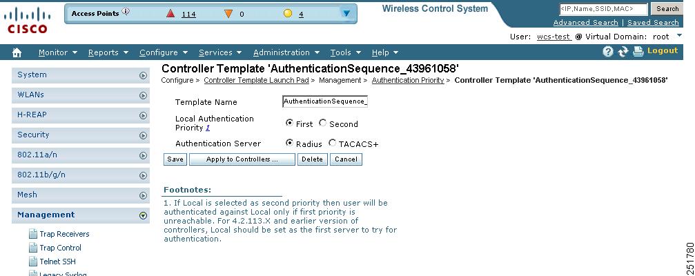 Configuring Controller Templates Chapter 12 Step 9 Click Save.