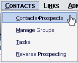 Contacts TIP: View the multimedia demo entitled "Spotlight on Contacts/Prospects" for a quick overview of this feature.