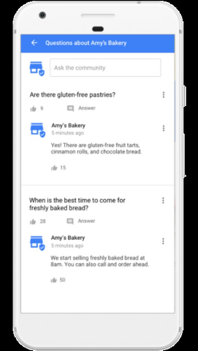 Here's what Google says: "To make sure Questions & answers contains the most accurate and useful local info possible, business owners can add frequently asked questions and answers as well.