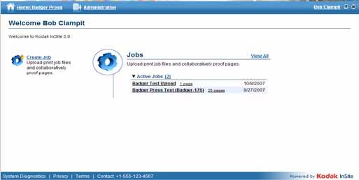 prepress portal InSite v5.0 Whether you are an experienced user or new to our online proofing software, you will find the features of InSite easy to understand and intuitive.