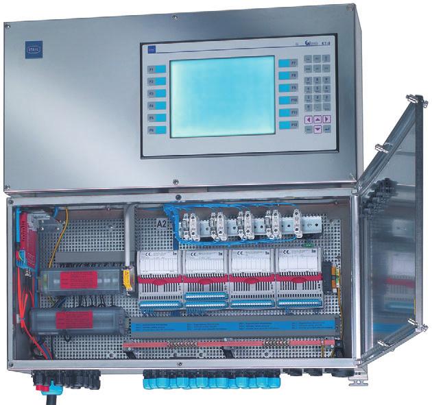 use Combination of Remote I/O with Operator Interfaces 09258E00 Industry: Hazardous area: Installation: Chemical Zone 1 Outside Highlights: Remote I/O System IS1 with Profibus DP communication