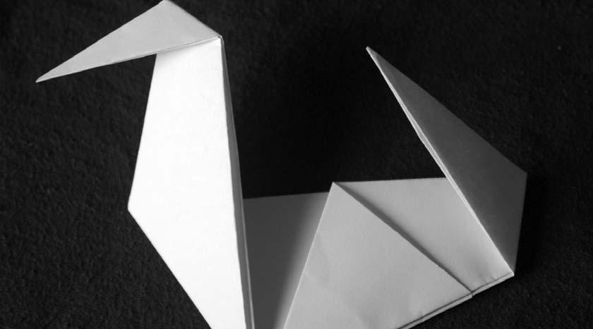 CHAPTER Introduction to Angles and Triangles Origami is the art of folding paper.