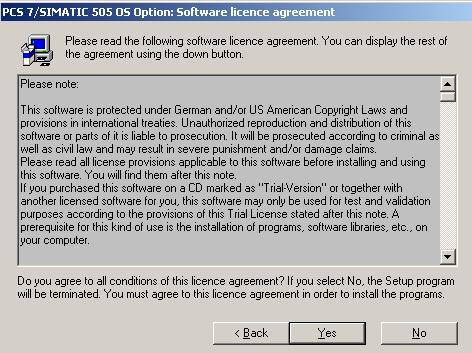 Install the Software 4. Read the license agreement.