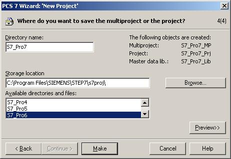 Create a New OS Project - In the Plant Hierarchy area, the Number of levels should be configured when using S7-400 controllers in the same OS project as 505 controllers.