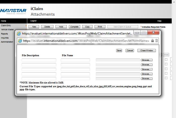 iclaim: Submitting Claims in iclaim: An Overview LESSON 3 Lesson 3: Working with iclaim Fields Browse