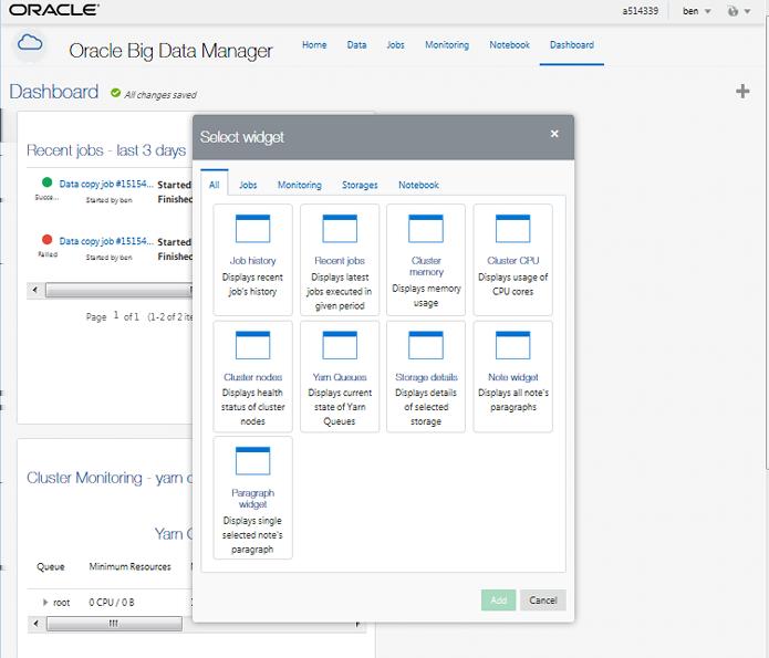 Chapter 2 Managing Oracle Big Data Manager Users, Roles, and Access Managing Oracle Big Data Manager Users, Roles, and Access An administrator must create Oracle Big Data Manager users at the command