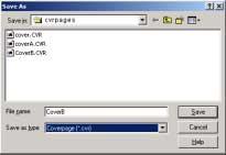 April 2004 Configuring Desktop Messaging 8 Once you have finished adding the template fields you require, you must save the Template file. Click the File item in the main menu and select Save As.