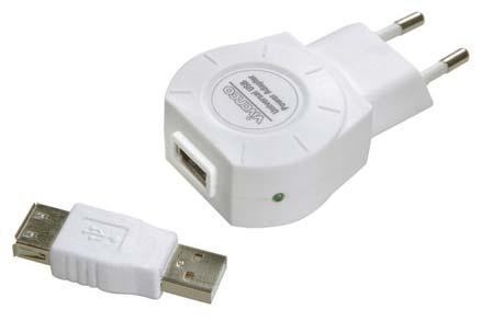 Hz - Output: USB socket 5 V max. 700 ma, stabilized Go Green! CPA 1001 USB ctn qty. 50 EDP-No.