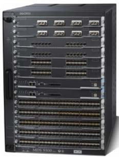 VCE Vblock Systems Series 700 Architecture Overview Network layer hardware Cisco MDS 9513 Multilayer Director In a 700MX, the Cisco MDS 9513 Multilayer Director switch provides 256 Gbps of back-panel