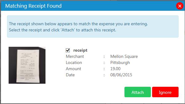 2. An Add [Item] Expense Details window appears. 3. Enter the required fields.
