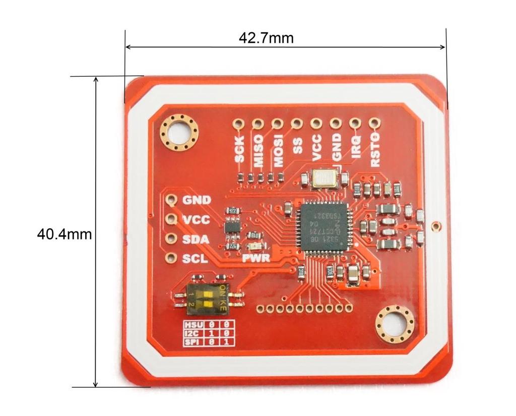 We have updated this module to version 3. Compared with V2, V3 have the following improvement: 1. Smaller: the size now is as small as 42.7mm*40.4mm*4mm 2.