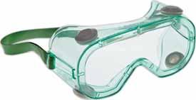 9%, Anti-Static PART NO LENS COLOR FRAME COLOR EP30 EP30 CLEAR GREEN The Ultra-Tek EP40 Series Maximum panoramic