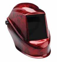 Dyna-Star Full Graphic Welding Helmet WITH DYNAMIC SURE-LOCK RATCHET SUSPENSION TO USE WITHOUT PROTECTIVE CAP Thermoplastic welding helmet 5.25 X 4.