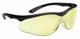 The Thunder EP250 Series FLEXI-FIT SOFT NOSE-PIECE SYSTEM Setting a new standard in eye protection, the spectacle that was engineered for safety offi cers but designed for users.