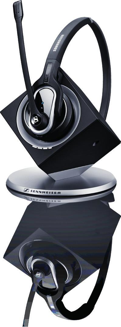 Sennheiser Wireless DECT Headset Solutions Experience the quality of freedom For busy business professionals, the advantages of a wireless headset solution are obvious: Users are