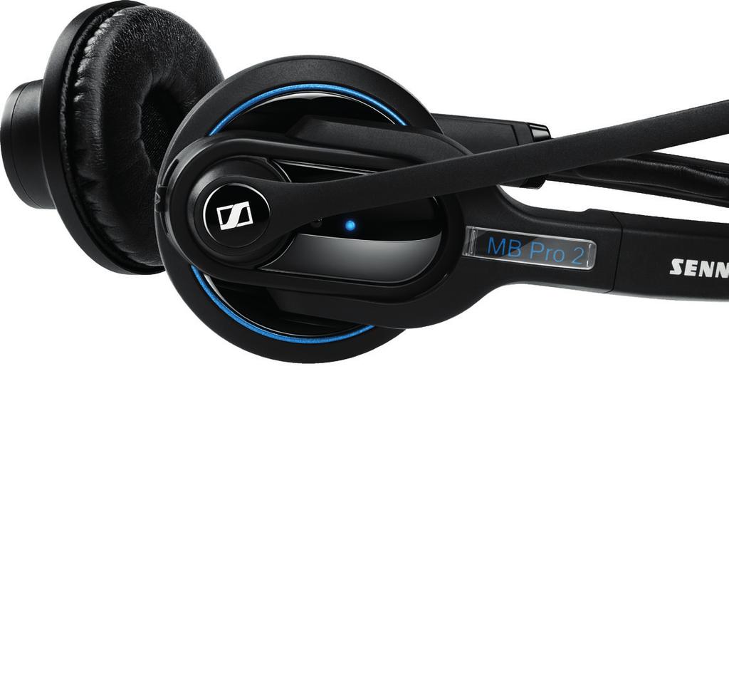 The MB Pro Series is the first to feature Sennheiser Room Experience *, which reduces listener fatigue for all day users by giving them the impression they are having a conversation with a person in