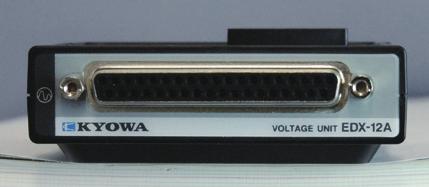 3-53 3-53 Voltage Measuring Unit EDX-12A A unit for measuring voltage Thermocouple Measuring Unit EDX-13A A unit for measuring temperature by using thermocouples K T J N 200.0 to 1370.0 C 200.