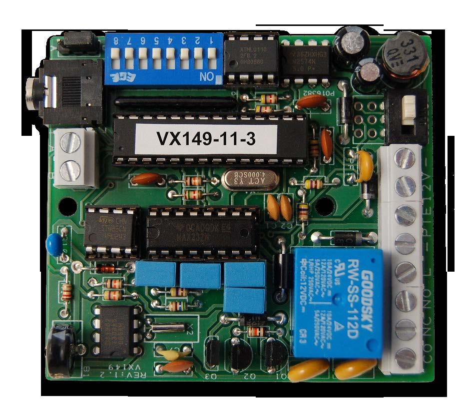RS485/RS232 switch. 7.
