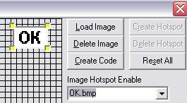 HotSpots To outline a hotspot, click and hold in a chosen spot on the form, and drag the red-outlined box to the desired size.
