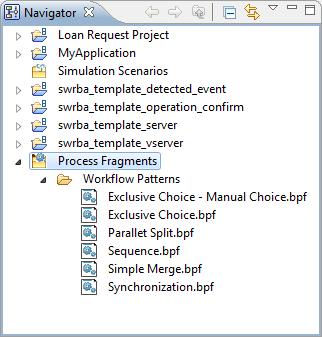 Chapter 7 Using Process Fragments Process fragments are pre-defined, reusable fragments of a process definition that can be added to process definitions.