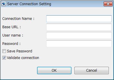 1. Select Window >> Preferences. The Preferences dialog box is displayed. 2. Click Server connection settings for Interstage BPM Studio.