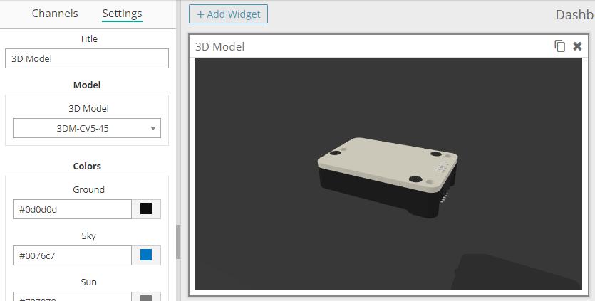 New 3D models: The 3D Model widget now