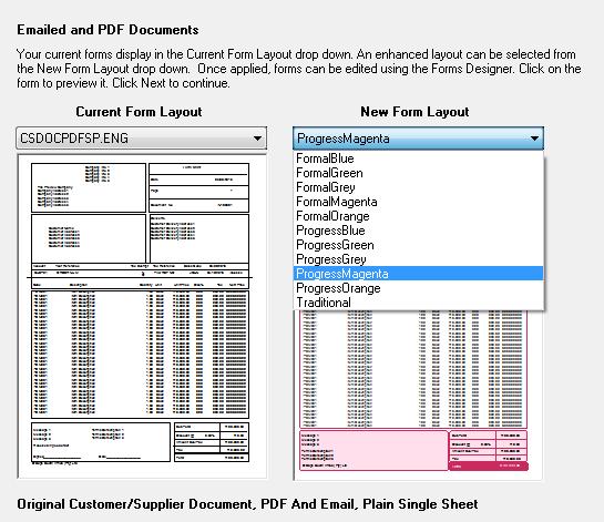 Customising your forms