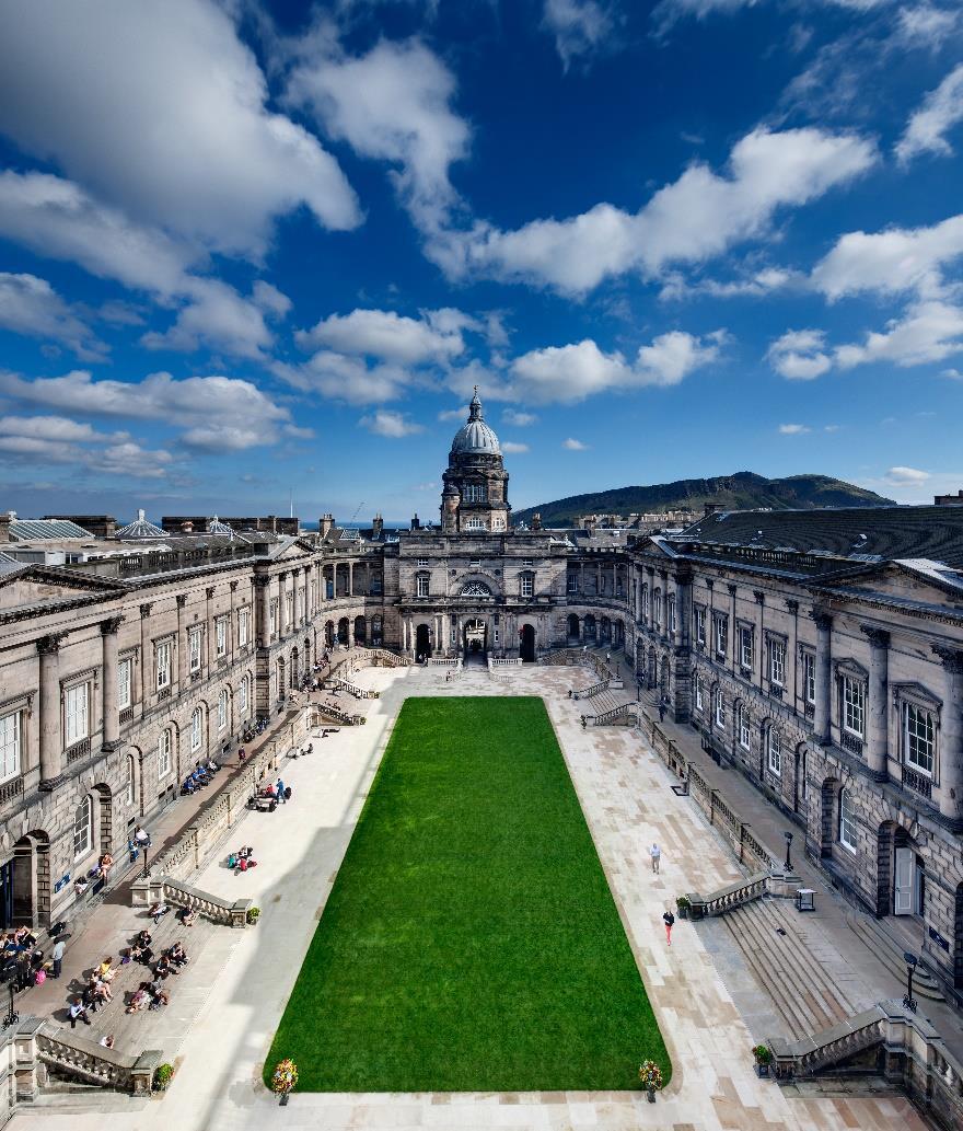 About University of Edinburgh Founded 1583 39,576 students 14,346 postgraduate students 6,816 academic staff Research income: 253.