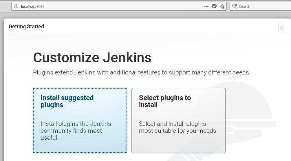 Click Install suggested plugins option to install the recommended set of plugins.