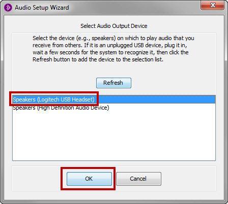 1) Enter your Blackboard Collaborate session and click the Audio Setup Wizard button in the topleft corner of the Audio