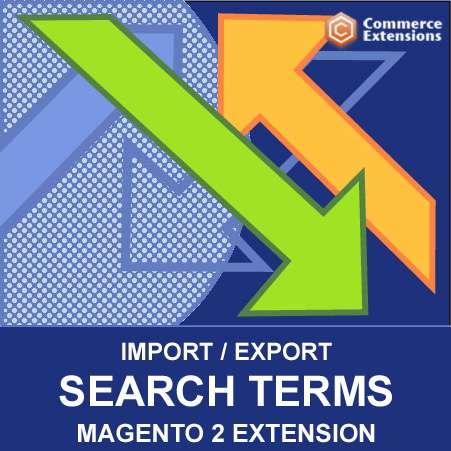 IMPORT/EXPORT SEARCH TERMS FOR
