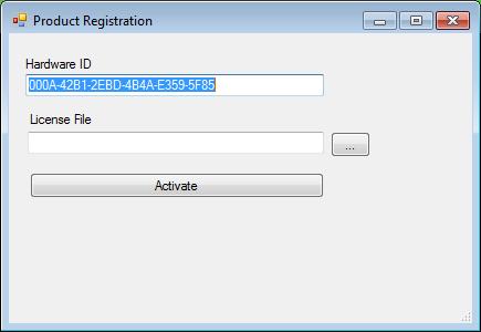 Software Overview 4.4.5.2 Product Registration The Product Registration window is used to register your version of AxTraxNG. To register the product: 1. From the menu bar, select Help > Registration.