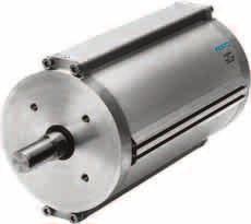 Linear actuator DLP For pneumatic actuation of knife gate valves and sluices, up to 80,000 N at 10 bar.