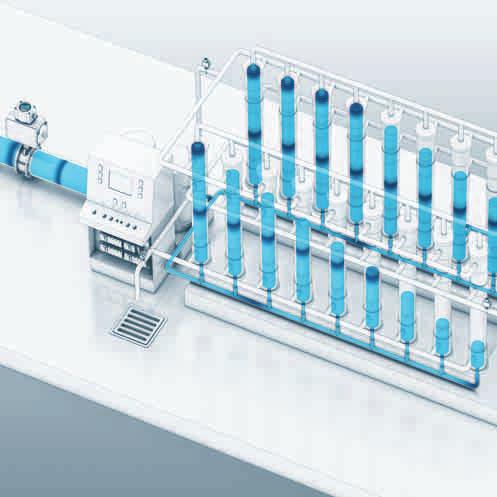 Reverse osmosis Controlling operating modes: Crossflow