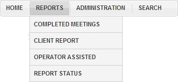 Reporting in the Admin Portal Reporting in the Admin Portal The Admin Portal includes various usage reports and a Client Report, which allows you to retrieve all clients associated with a site.