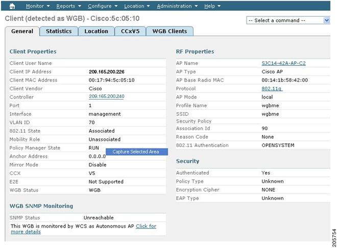 Adding and Managing Mesh Access Points with Cisco WCS Step 1 In Cisco WCS, choose