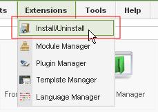 After logging in as Joomla Admin, a Control Panel page opens as shown in Diagram 2. The Control Panel provides access to different Joomla functions and features.